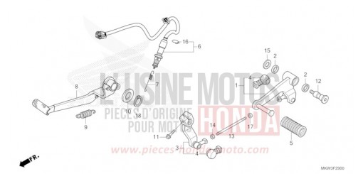 PEDALE NC750XAM de 2021